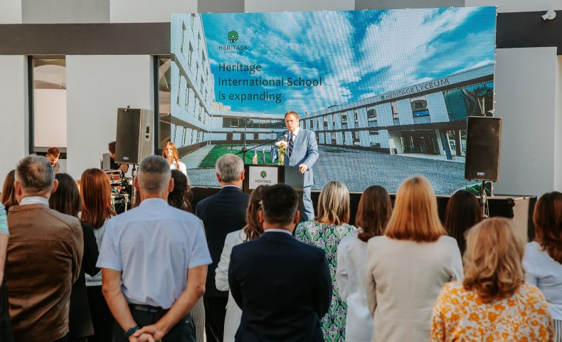 Opening ceremony of the new wing of Heritage International School - image 4