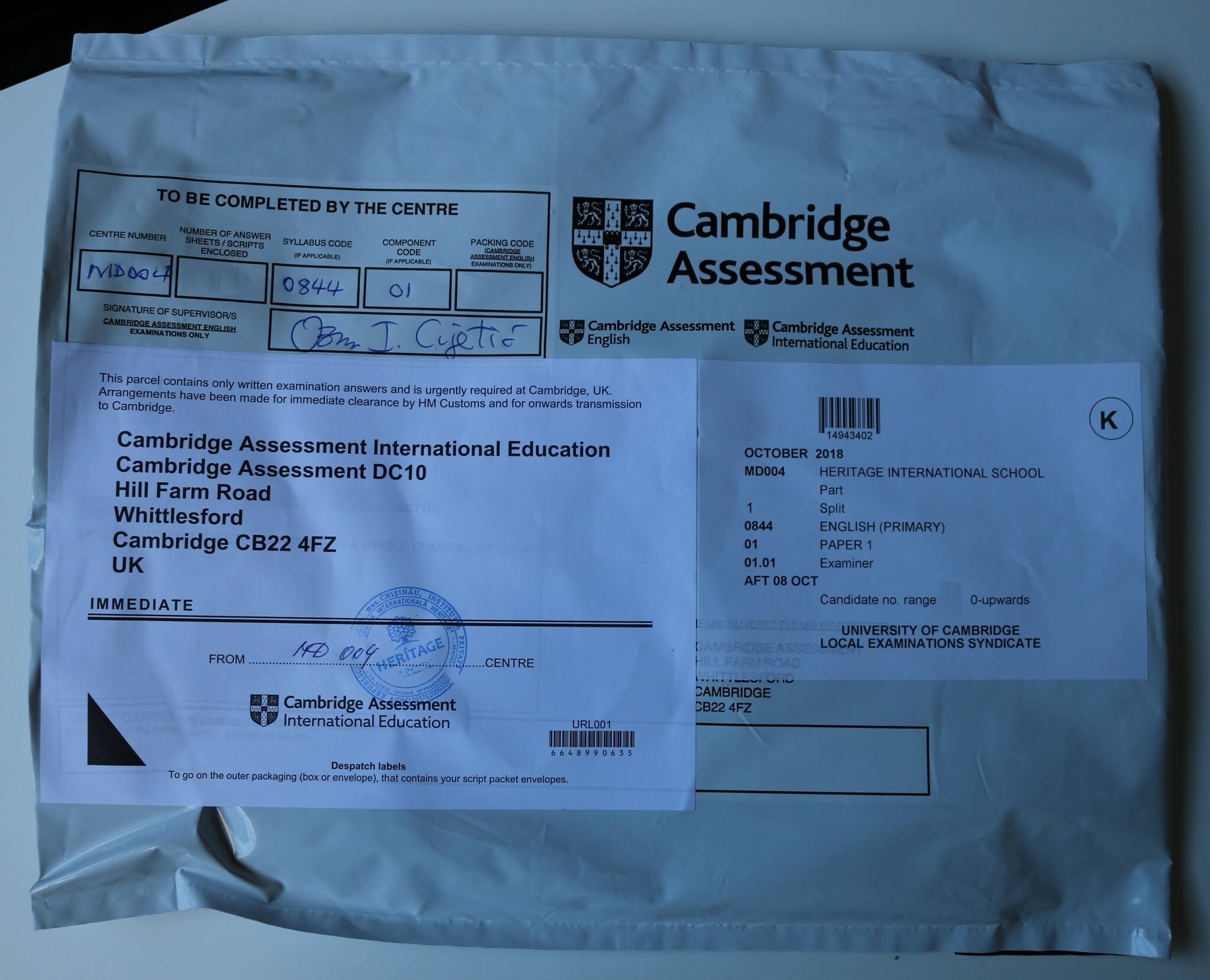 Excellent Results For The First Cambridge Primary Checkpoint 